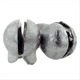 Eagle Claw 02010-002 Removable Split-Shot Sinker, Size 3/0 (Per 40)
