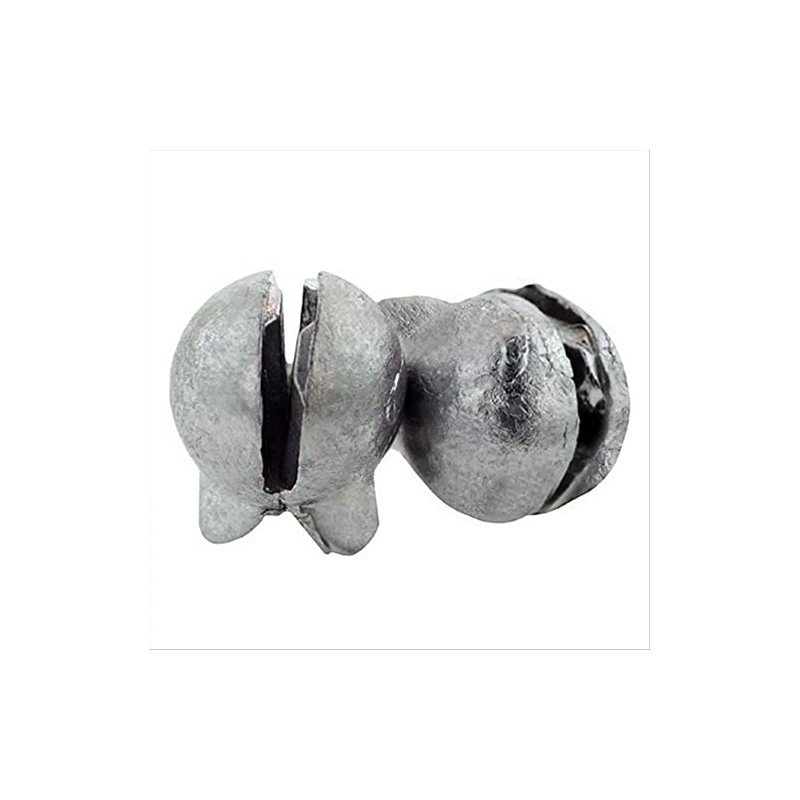 Eagle Claw 02010-002 Removable Split-Shot Sinker, Size 3/0 (Per 40)