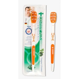 Dentiste Tongue Cleaner Color Random Yellow Blue Orange Mint / 덴티스테 혀클리너 색상랜덤 노랑 파랑 주황 민트