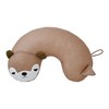 Libuhao Bath Pillow Lilabus Otter Kururi (Total Length Approx. 13.0