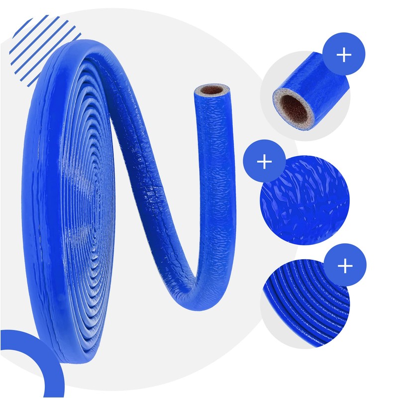PE Pipe Insulation Hose 10 m Roll x Diameter 22
