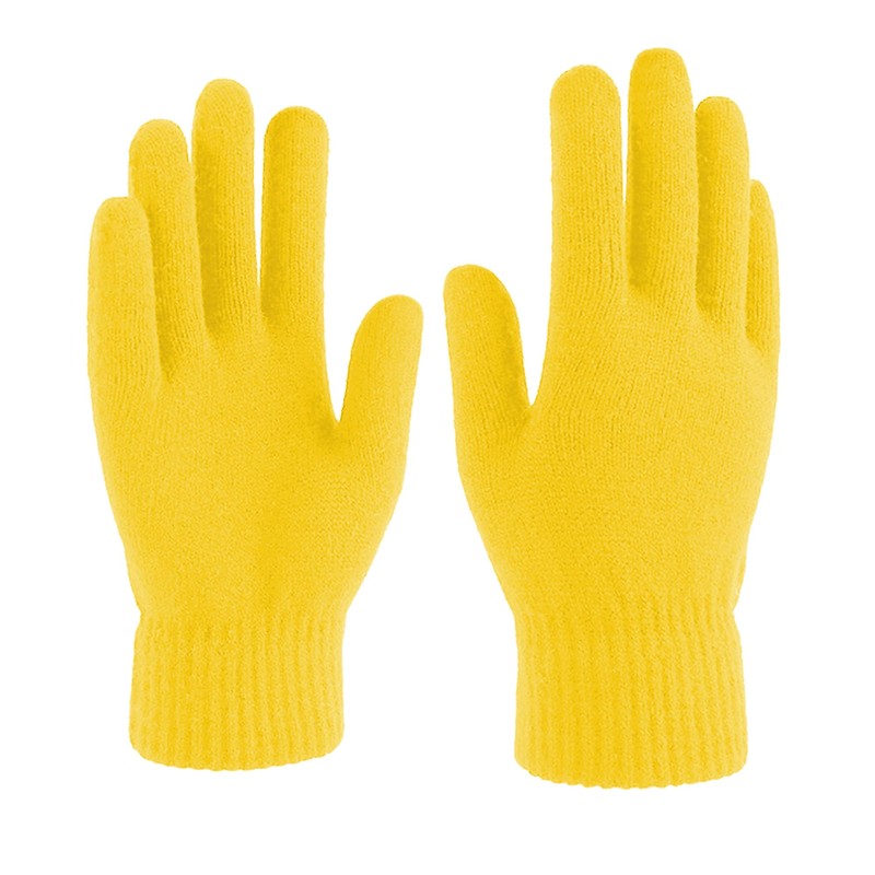 [GEEGVVV] Knit Gloves Adult Magic Gloves for Women Men Stretch