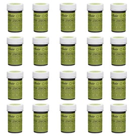 Sugarflair Spectral Paste Bitter Lemon/Lime (Pack of 20)