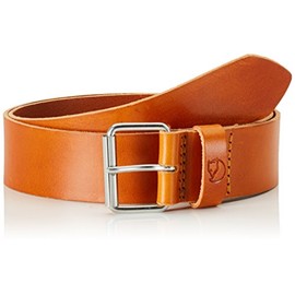 Fjällräven Men's Singi Belt 4 cm Gürtel Unisex, Leather Cognac, 75 cm