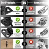 Toggle Latch Clamp 4001, 6 Pack Adjustable Toggle Clamp Latch,