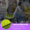 Rain Cover Bicycle Basket, Bicycle Basket Cover, Waterproof with Reflective