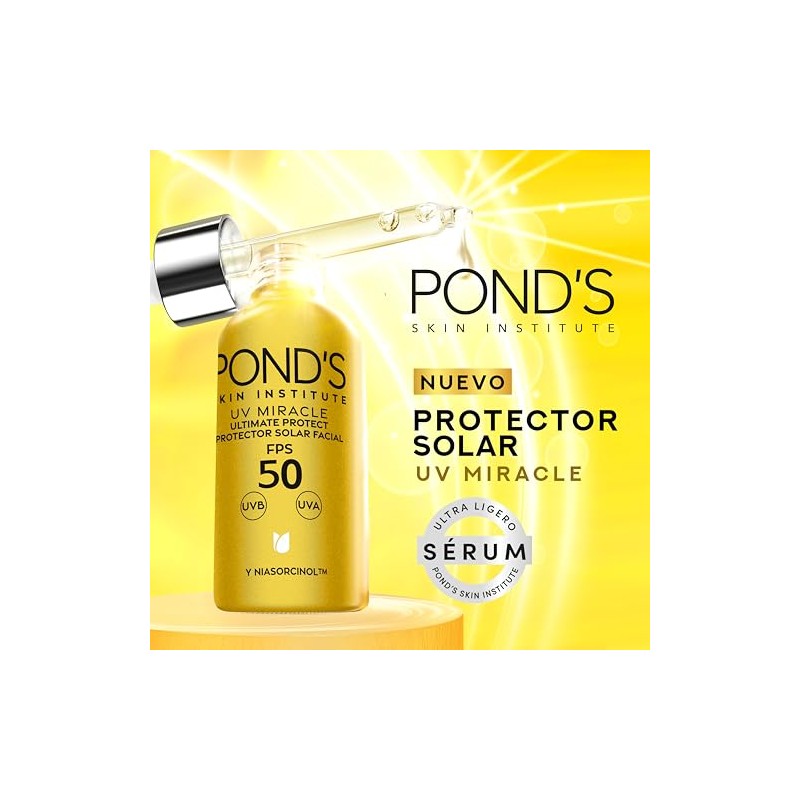 Pond's Protector Solar Facial UV Miracle Bright Serum FPS 50
