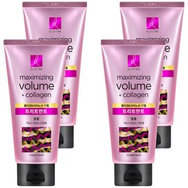 Elastin Collagen Volume Treatment, 300ml, 4 pieces / 엘라스틴 콜라겐 볼륨 트리트먼트, 300ml, 4개