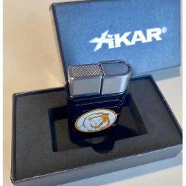 XIKAR La Aurora Cigar Lighter - Windproof Refillable Butane Torch - Rare Design
