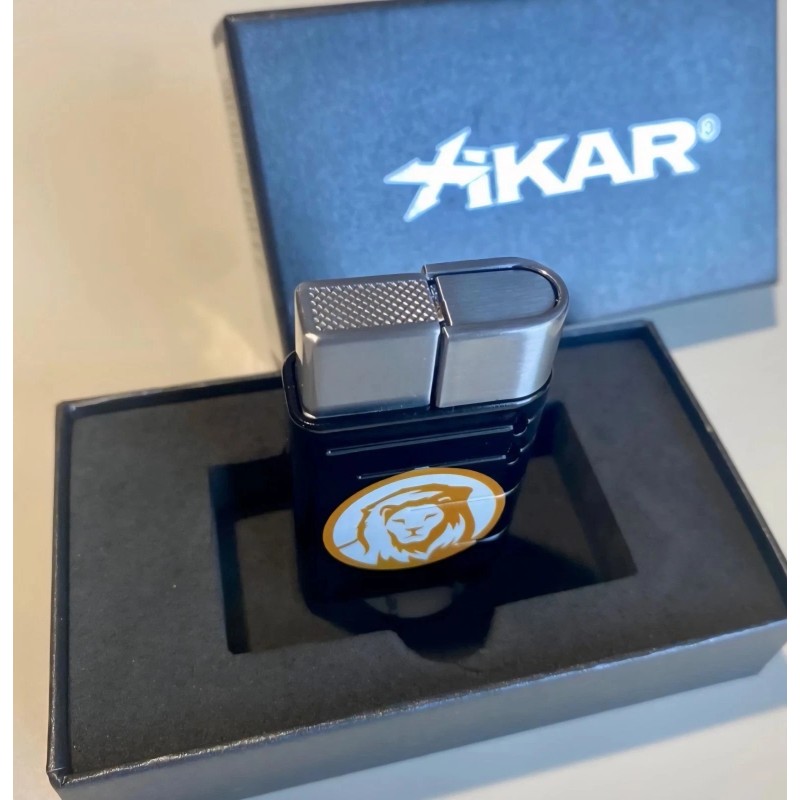 XIKAR La Aurora Cigar Lighter - Windproof Refillable Butane Torch
