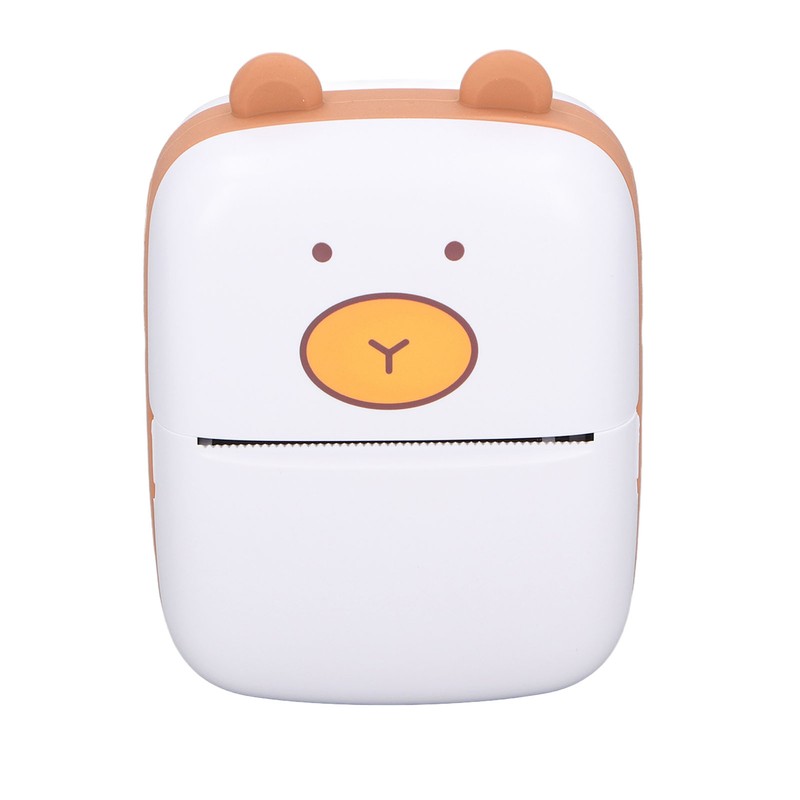 Portable Thermal Printer with 5 Roll Paper Bluetooth Portable Pocket