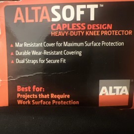 Safariland ALTA 50703.00 AltaSOFT Knee Protector Pad Black Cordura Nylon Fabric AltaLOK