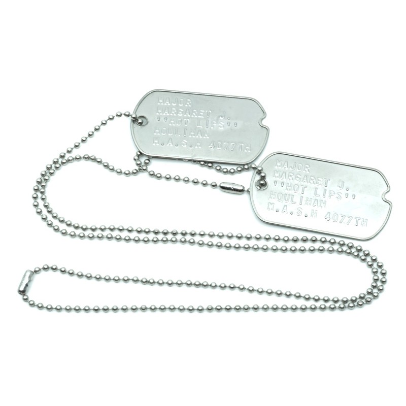 MASH Margaret "Hot Lips" Houlihan Stainless Steel Military WWII Style