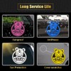Dreothy 2pcs Baby on Board Reflective Sticker for Cars Funny