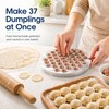 37-Hole Dumpling Maker for Homemade Pasta – Aluminum Ravioli Press