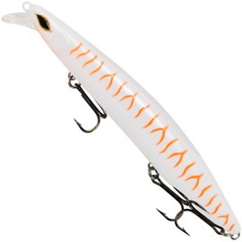 Seika Pro Nightveit Junior Wobbler 12.5 cm 19 g – Zander Wobbler, Colour: Orange Killer