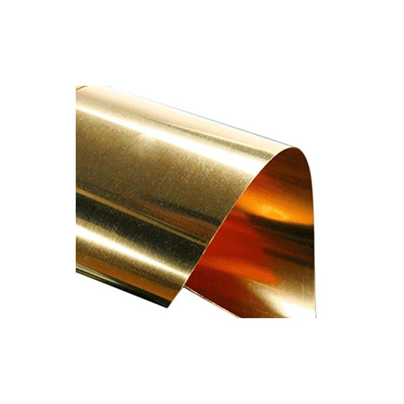 0.4 x 100 x 200mm C17200 Beryllium Bronze Thin Sheet