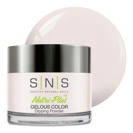SNS Nail Dip Powder, Gelous Color Dipping Powder - Winter Wedding (White, Natural/Nudes, Pastel, Cream) - Long-Lasting Dip Nail Color Lasts 14 Days – Low-Odor & No UV Lamp Required - 1.5 oz