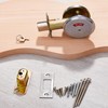 Tandefio 1 Pcs Deadbolt with Occupancy Indicator, Vacant Occupied Bathroom