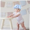 3 piezas Gorro de Seda para Dormir Infantil Ajustable con