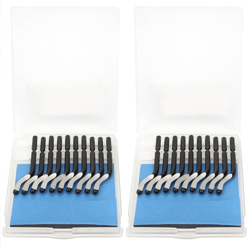 20Pcs Trimming Scraper Blade Set Replacement Cutter Head BS1010 Deburring