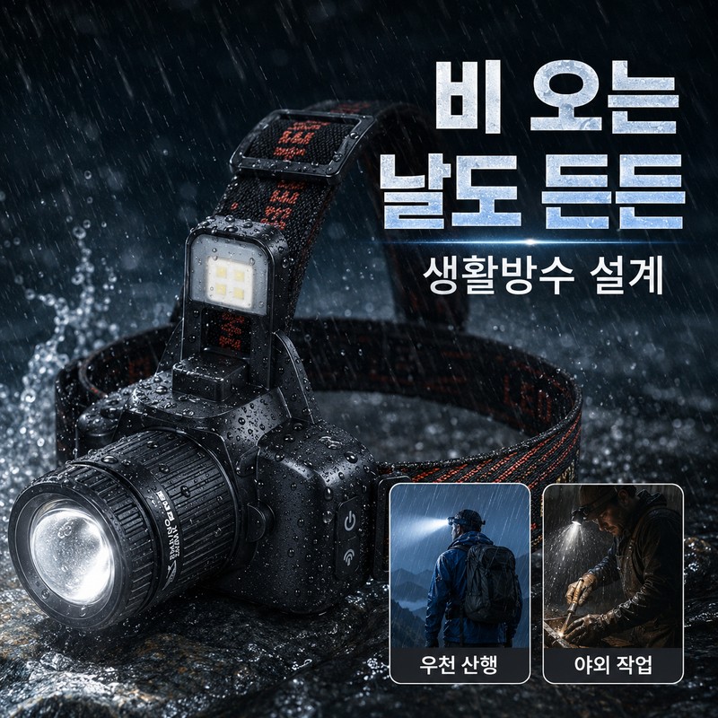 모얼벳 3세대 업그레이드 C타입 각도조절 헤드랜턴 초강력 PRO MAX Moeulbet