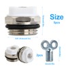 Pack of 5 Radiator Bleed Valve with 2 Bleed Keys,