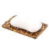 Vinsiora Soap Holder Modern Resin Decorative Tray for Bathroom Shower