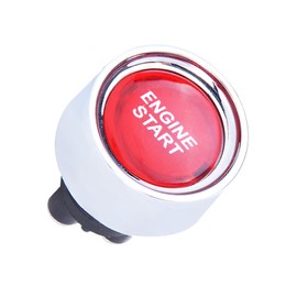 RUIZHI Engine Start Button, Multifunctional Car Ignition Switch, LED Start Stop Button Cover 12V 50A Momentary Lgnition Starter for Car Boat Truck