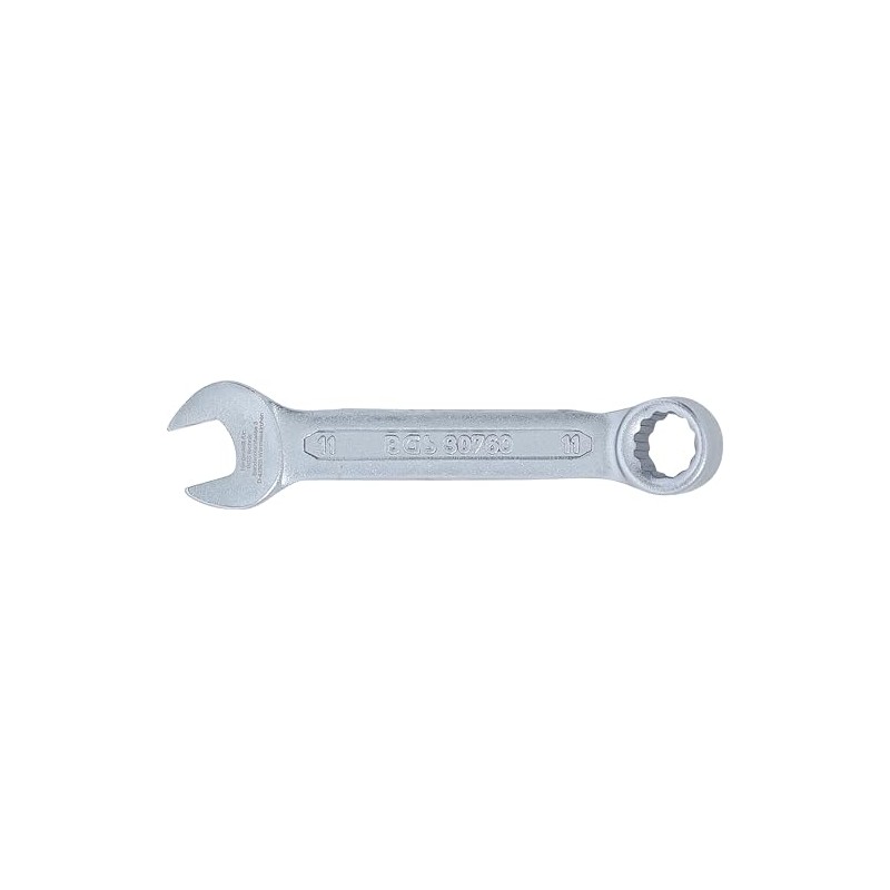 BGS 30760, combination spanner, extra short, 11 mm