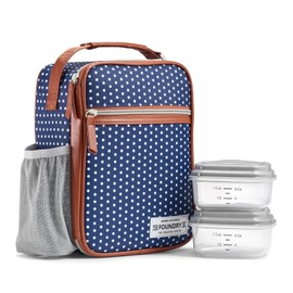 Fit & Fresh Foundry Lunch Bag for Women with Containers Included, Lunch Tote, Womens Lunch Bag, Womens Lunch Box, Loncheras Para Mujer