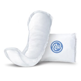 Nexwear Incontinence Pads for Women, Skin-Safe Design, Maximum Absorbency Bladder Control Pads for Leaks, Disposable, Discreet, Individually Wrapped, 13.75 in, 30 Count, 1 Pack