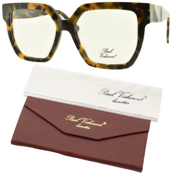 Paul Vosheront NEW!! PAUL VOSHERONT YD 1222 C2 55-17-145 Tortoiseshell