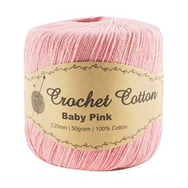 Malli Knitting 50g Crochet Thread 100% Cotton Ball