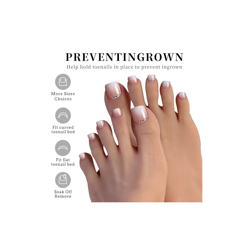 Genérico Sibomtex 120 Puntas de Gel para uñas de los