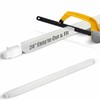 24 Inch Clear Replacement Towel Bar for Ceramic Holder -