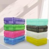AIMALL Basic Transparent Plastic Pencil Case | Multifunctional Stationery Storage