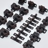 20Pack Double Roller Catch Door Latch Cold Rolled Steel Stay
