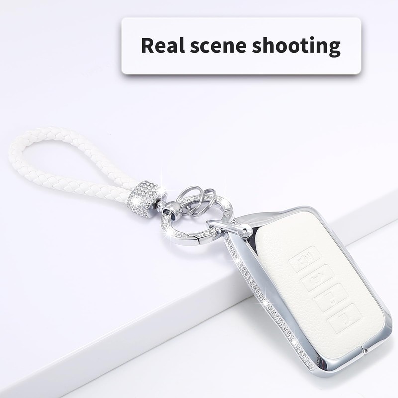 LCXJMWKL for Lexus Crystal Key Fob Cover,Compatible with RX ES