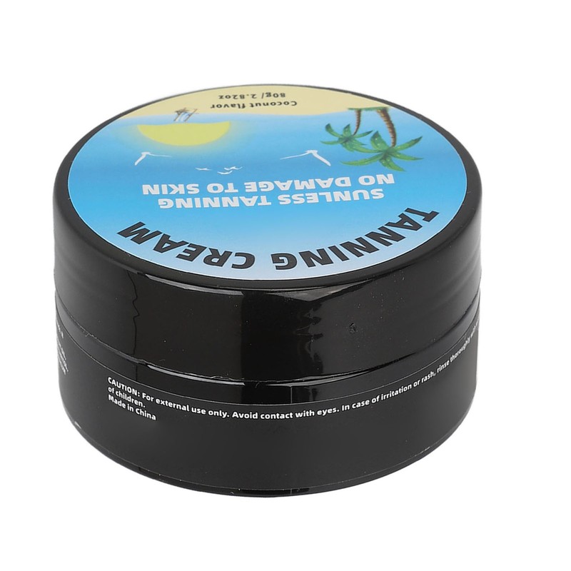 Tanning Cream Plant Based Moisturizing Sunless Tanning Waterproof Hydrating Self