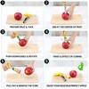 SCHVUBENR Premium Apple Corer Tool - Easy to Use and
