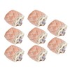 20Pcs Furniture Leg Covers Covers Flannel Lace Thickened Chair Legs