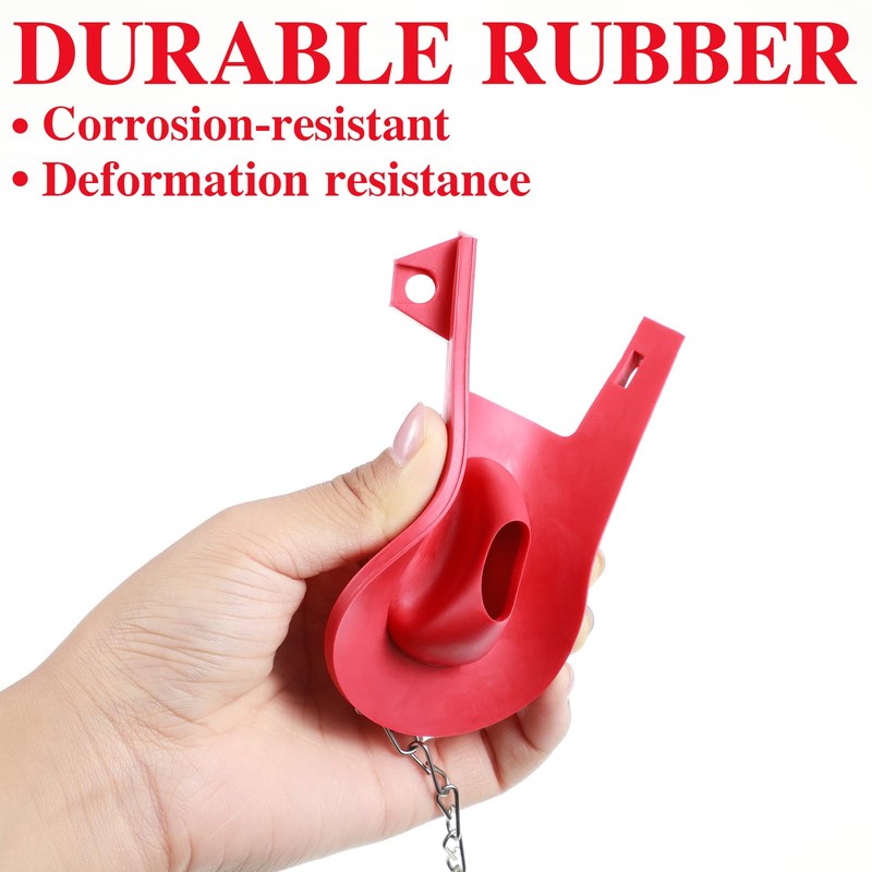 Peryiter Toilet Flapper Replacement Kit Universal Toilet Plug Flapper with