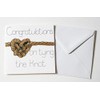 Congratulations on Tying the Knot Wedding Day Card for Newlyweds,