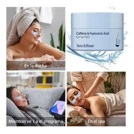 Parches Hidratantes Para Ojos Con Colágeno Tipo Hydrogel  Hydrogel Collagen Eye Patches, Anti-Dark Circles                                            