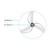 BETAFPV 12pcs Gemfan 1611 40mm 3-Blade Propellers with 1.5mm Shaft