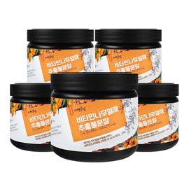 Vitamin Tree Fruit Extract Powder 1000g Seaberry Sea Buckthorn Sea Buckthorn (200g / 비타민나무 열매 추출 분말 가루 1000g 씨베리 씨벅톤 산자나무 (200g X 5통)