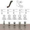Prime-Line H 3686 11/32 In., Aluminum, Awning Operator Crank Handle