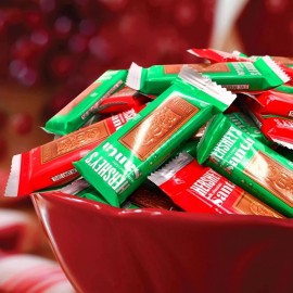 Hershey's Milk Chocolate Santas Snack Size Christmas Candy - 8lbs