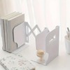 AIMALL Adjustable Desktop Book Stand with Pen Holder, Multi-Functional Expandable